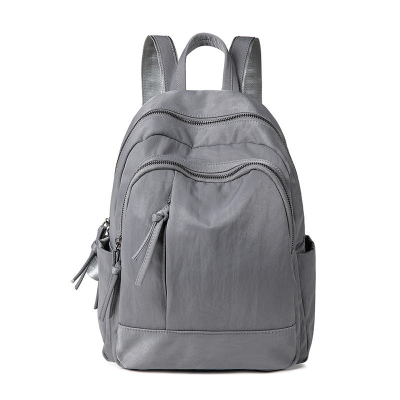 Women's Lightweight Fashion Simple Nylon Portable Oxford Backpacks