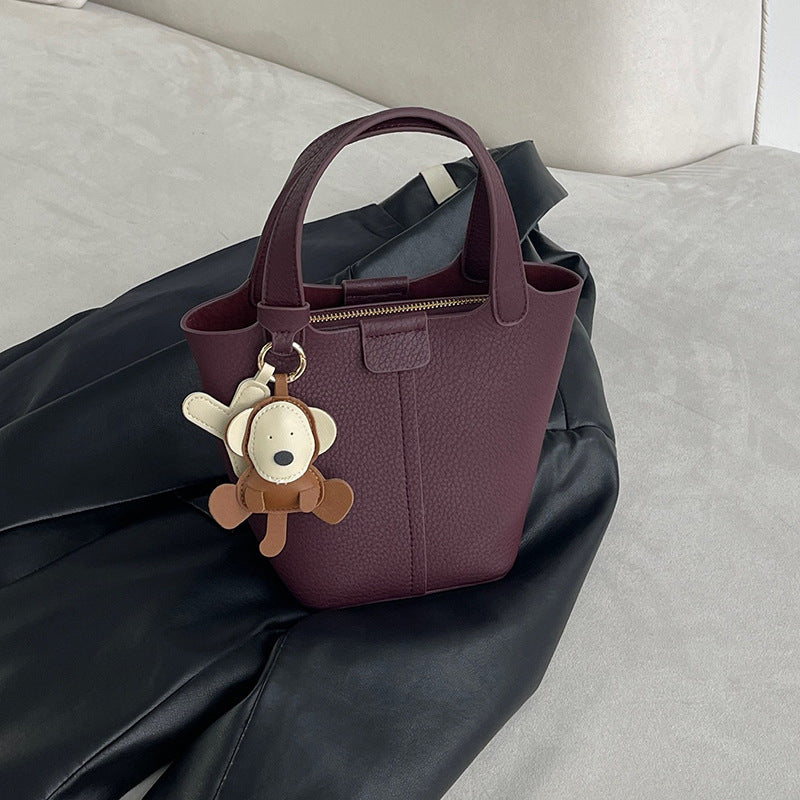 Women's Niche High Sense Genuine Leather Vegetable Bags