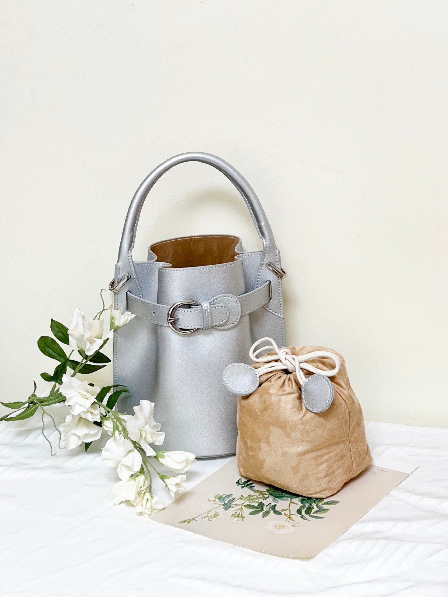 Women's Textured Cowhide For Design Portable Handbags
