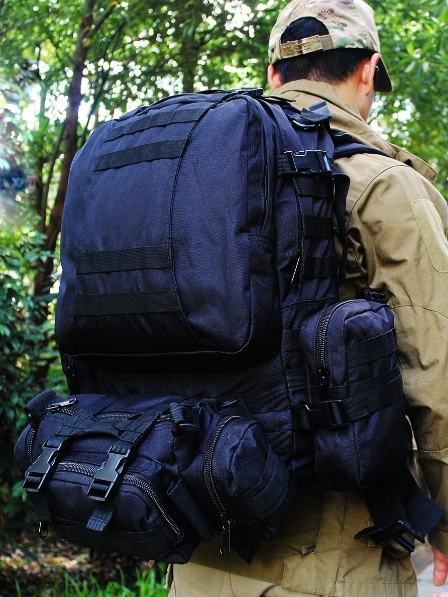 Combination Military Fan Large Capacity Hiking Mountaineering Backpacks