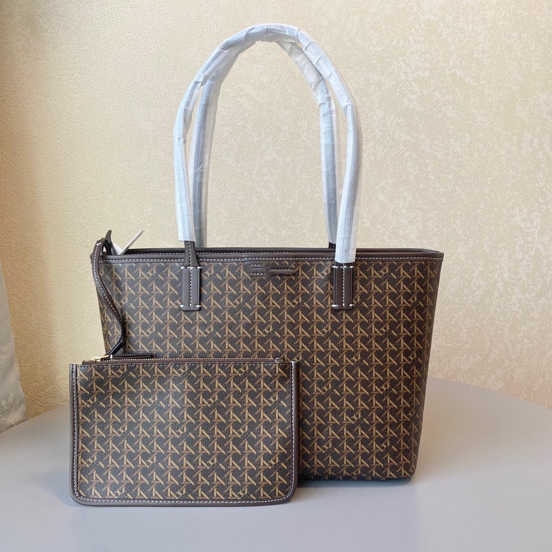 Women's Canvas Portable Printed Plaid Large Capacity Handbags