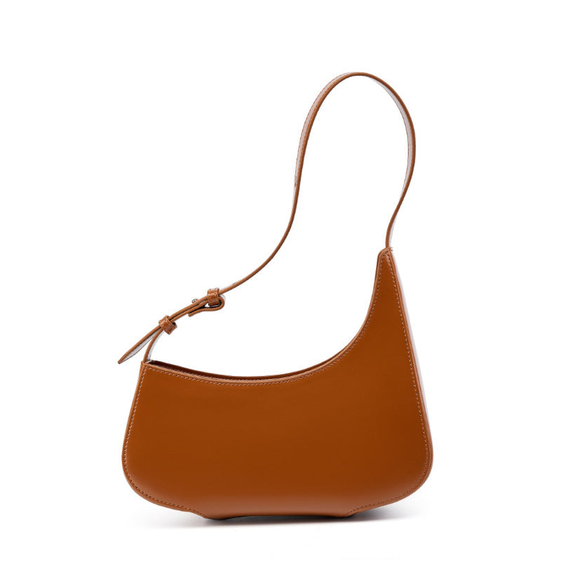 Women's Niche Leather Design Kendall Hobos Minimalist Crossbody Bags