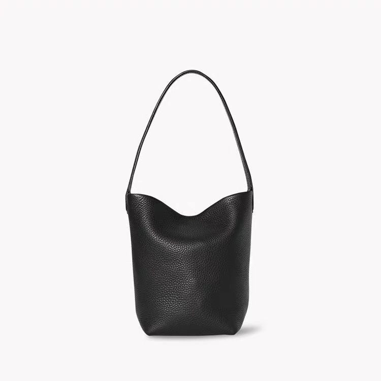 Trendy Simple Large Capacity First Layer Soft Cowhide Bags