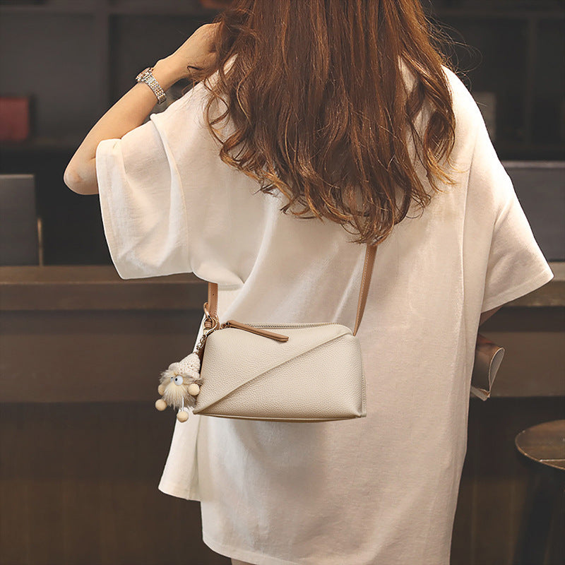 Women's Summer Niche Genuine Leather Light Luxury Bags