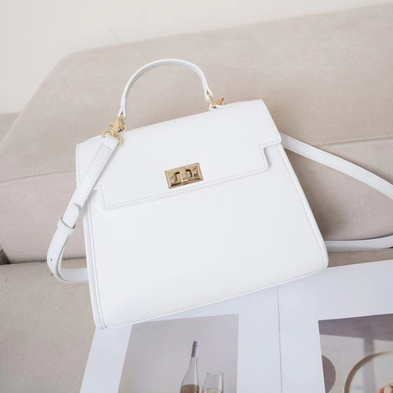 Women's Genuine Leather High-grade Portable Kelly Niche Bags