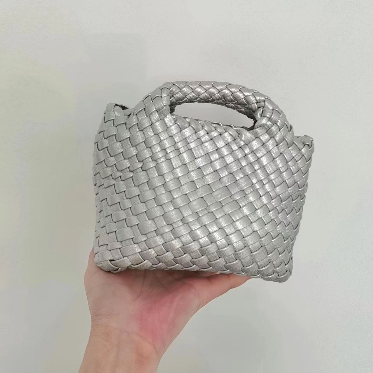 Woven Handmade Mini Portable Vegetable Basket Bags