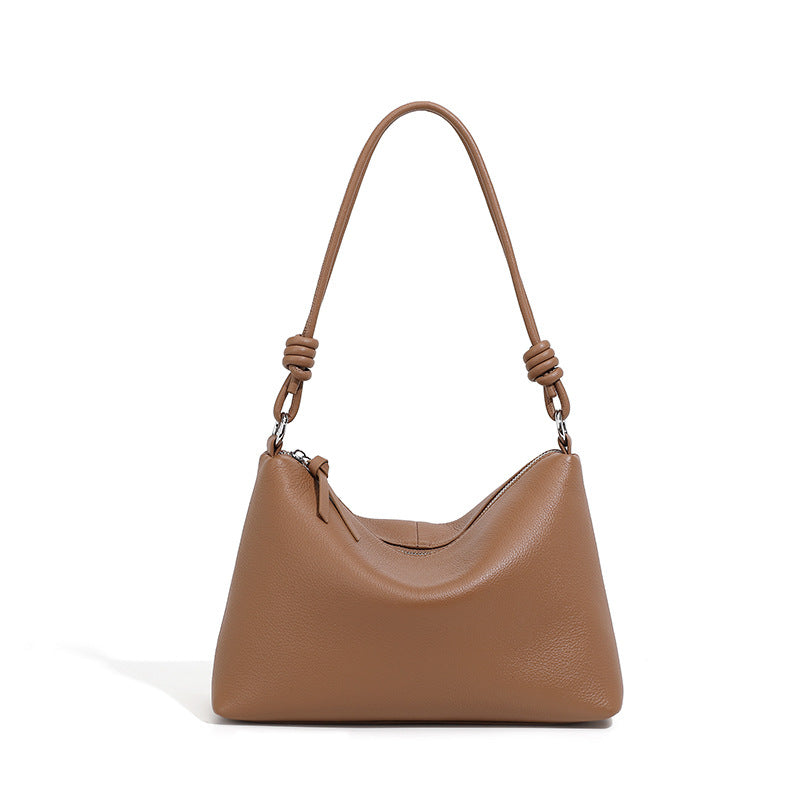 Women's Layer Cowhide Underarm For Simple Commute Shoulder Bags