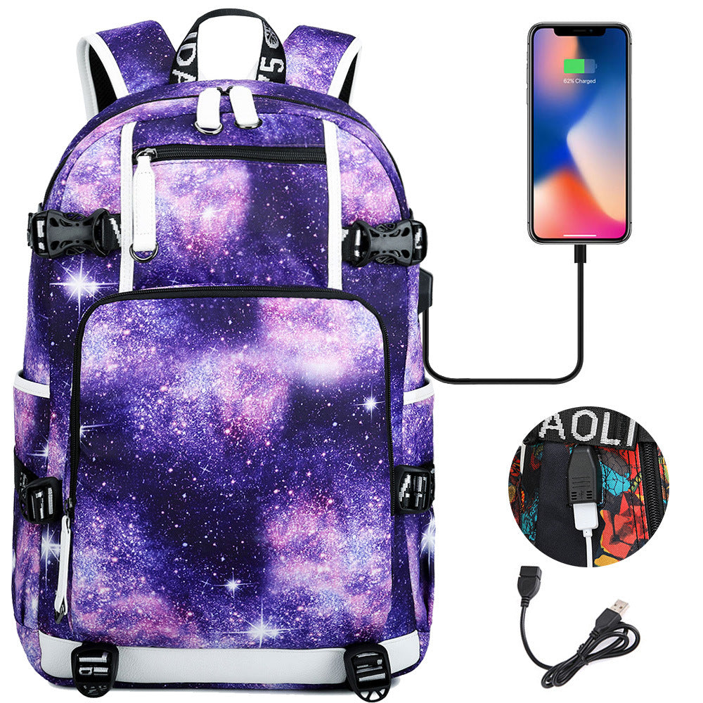 Women's & Men's & Printed Youth Large Capacity Backpacks