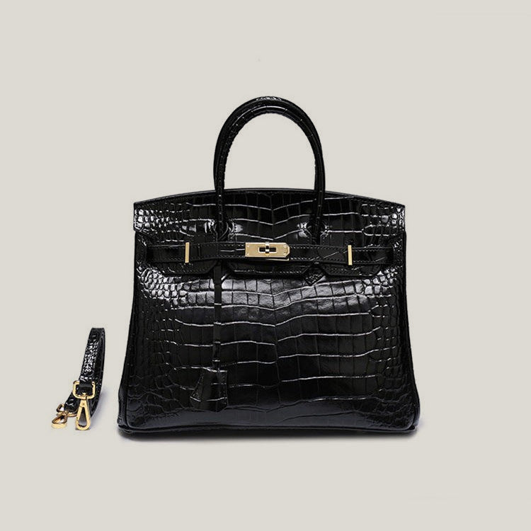Women's Pattern Genuine Leather First Layer Cowhide Handbags