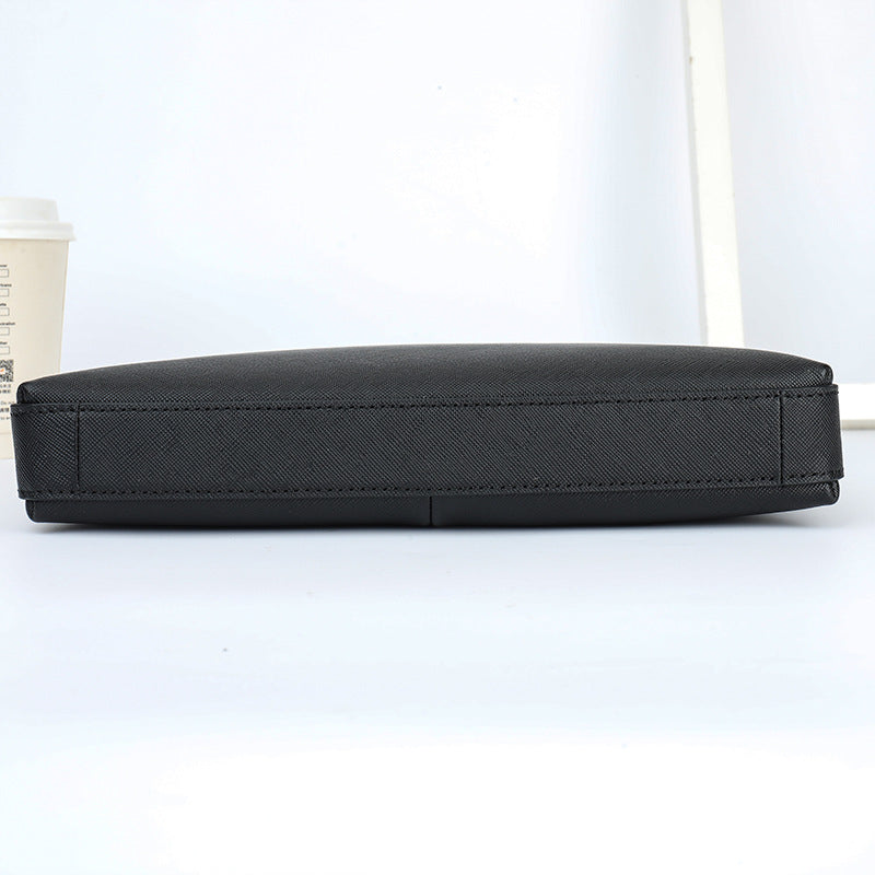 Men's Clutch Envelope Business Commute Layer Cowhide Bags