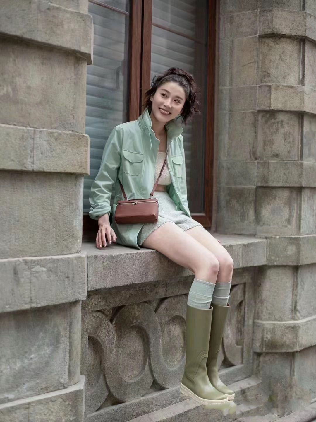 Women's Lunch Box Genuine Leather Simple Niche Bags