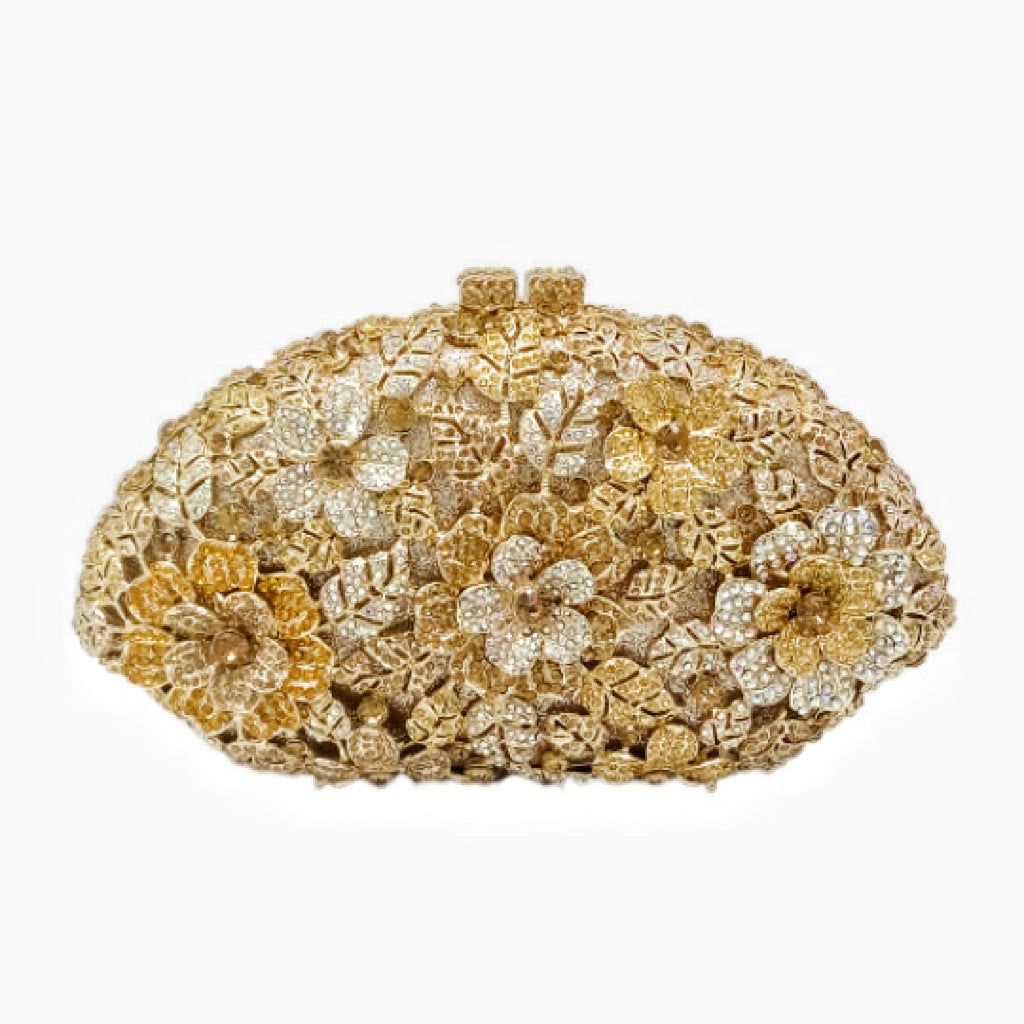Women's Wei Mermaid Order Diamond Hollow Rhinestone Evening Bags