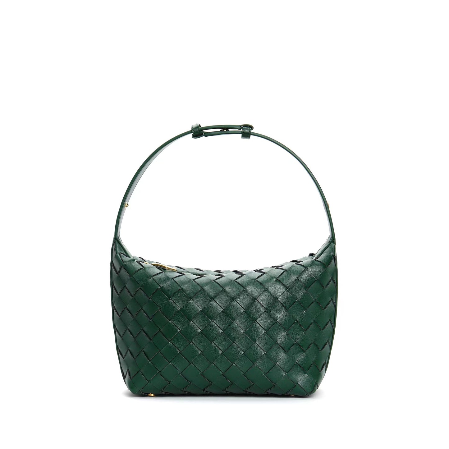 Women's Woven Dumpling Hand Niche Rhombus Single Bags