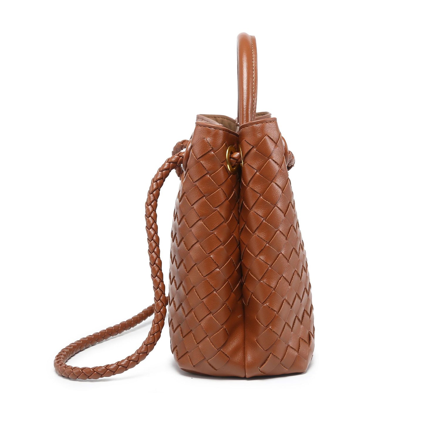 Women's Easy Matching Metal Butterfly Clasp Large Handbags