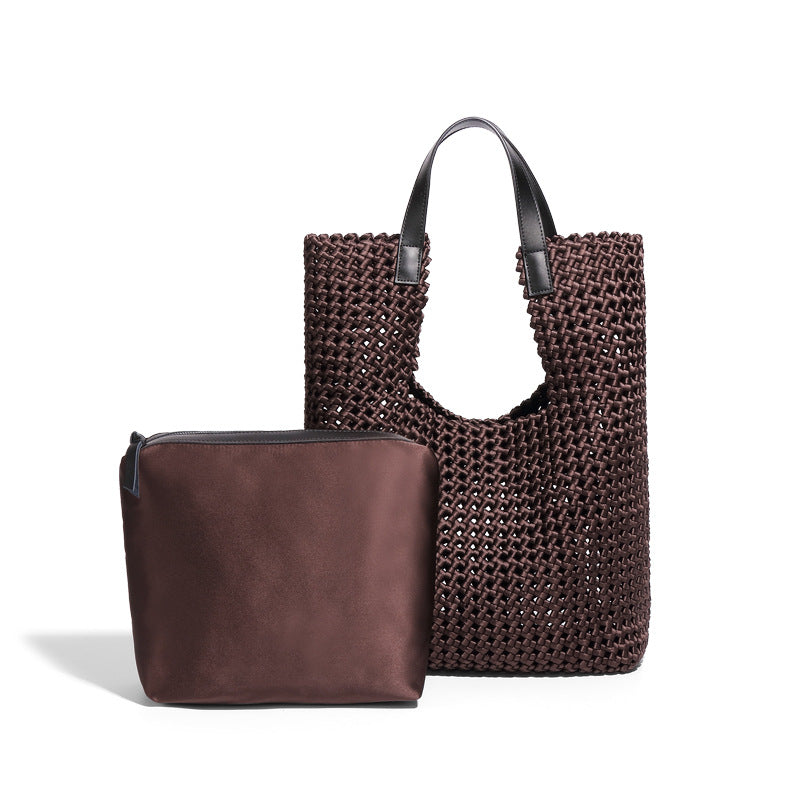 Underarm Fashion Trend Woven High-grade Versatile Handbags