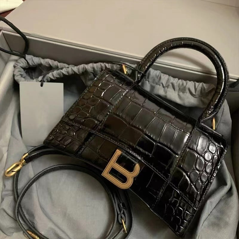 Genuine Leather Crocodile Pattern Fashion High-grade Handbags