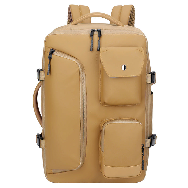 Men's Simple Large Capacity Vacuum Expansion High Backpacks