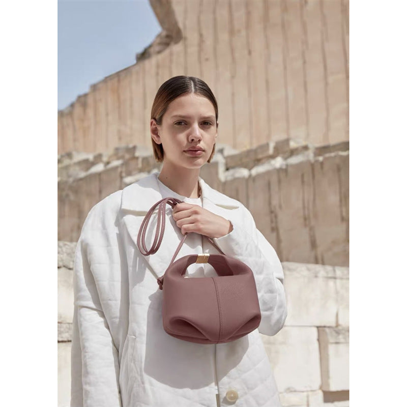 Lunch Female Niche High-grade Portable Cloud Handbags