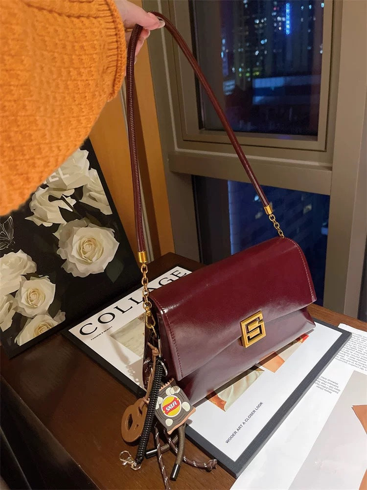 Affordable Luxury Fashion Underarm Female Niche Retro Easy Bags