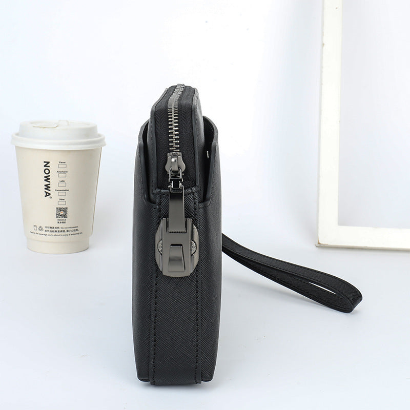 Men's Clutch Envelope Business Commute Layer Cowhide Bags