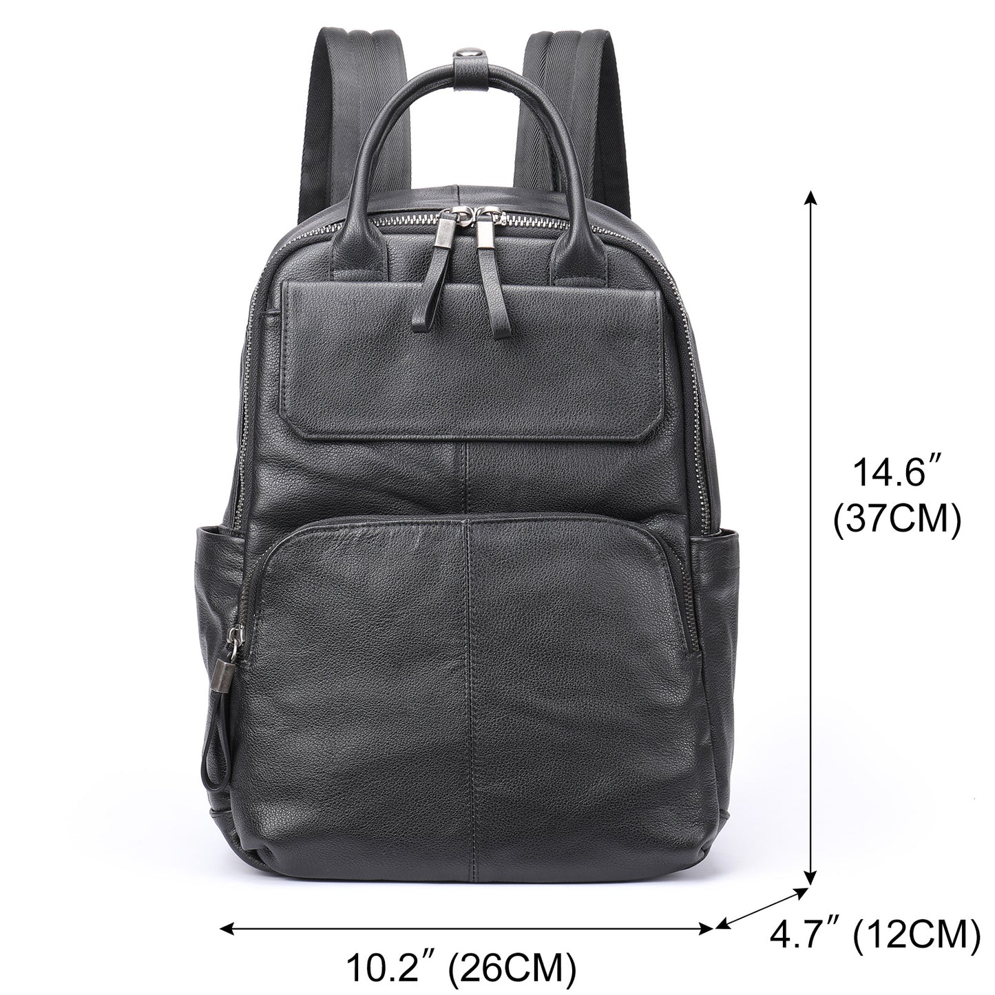 Men's Fashion Business Computer First Layer Cowhide Bags