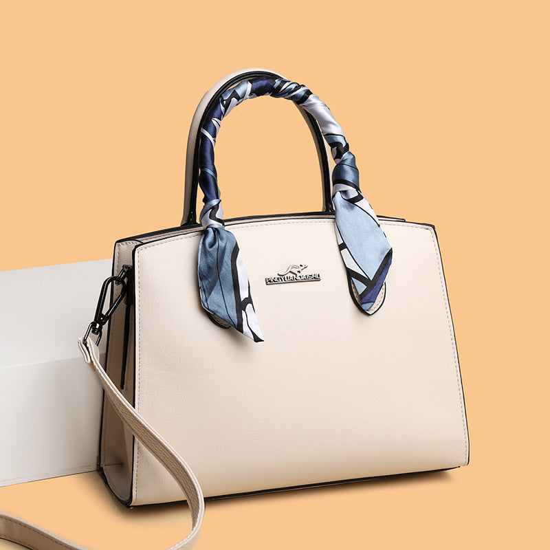 Women's Mother Soft Leather Fashion Elegant Handbags