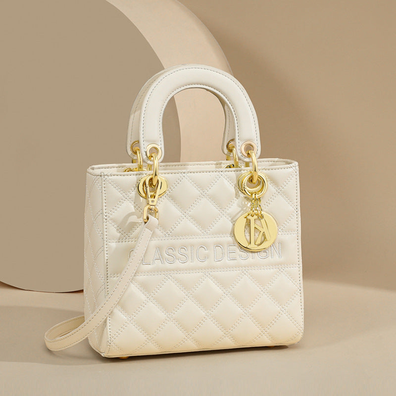 Women's Glamorous Diana High-grade Fashion Leather Handbags