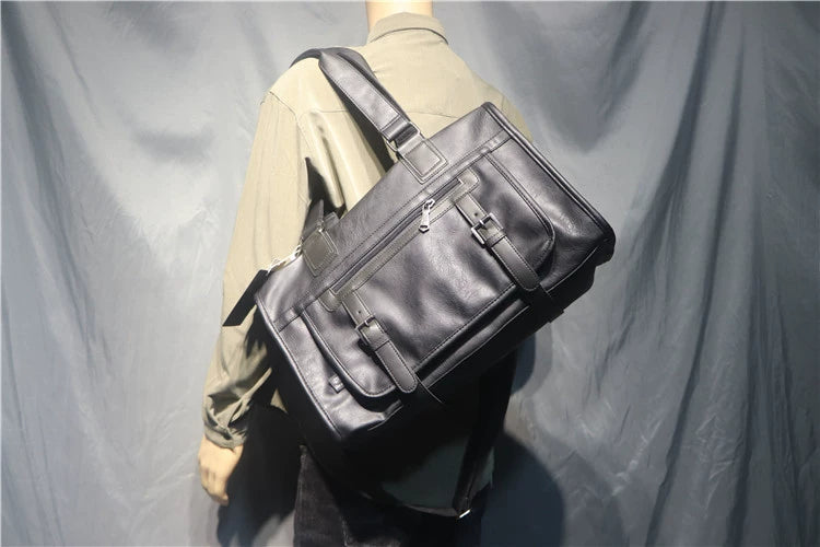 Men's Fashion Business Horizontal Large Capacity Bags
