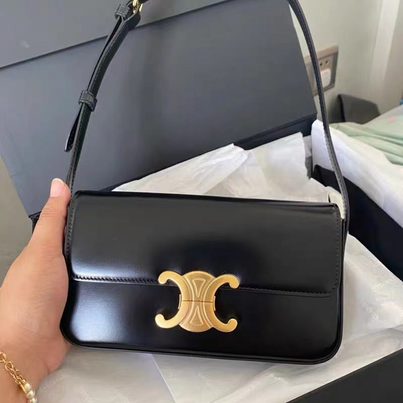 Presbyopic Underarm French Stick Female Retro Crossbody Bags