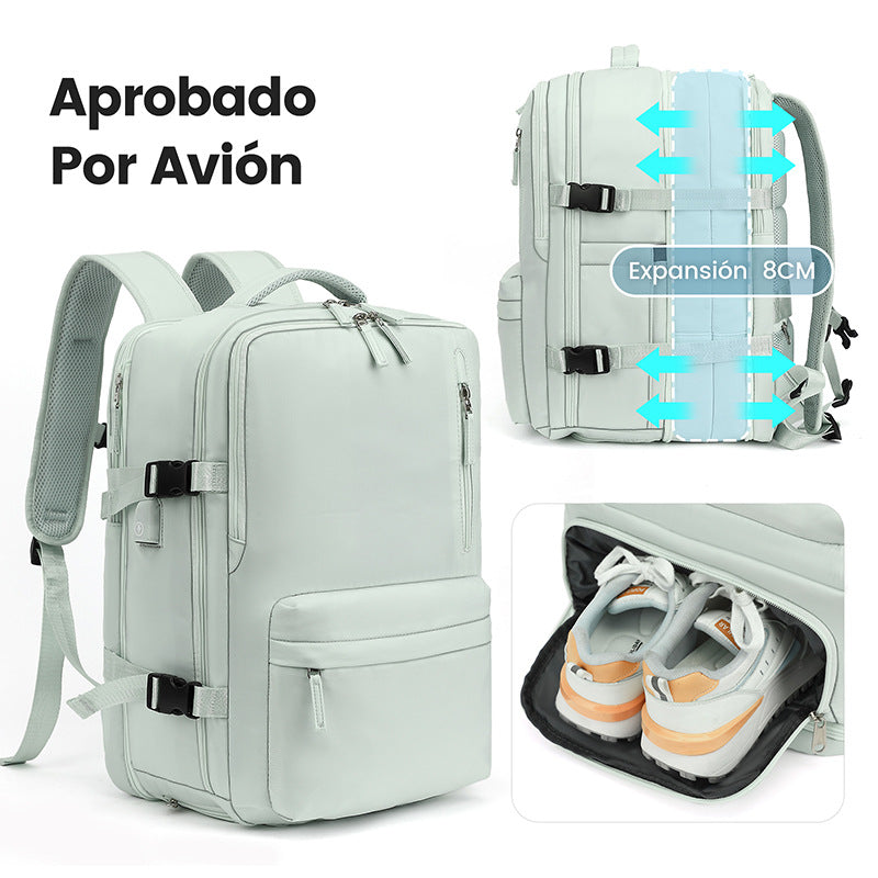 Women's & Men's & Expansion Simple Leisure Large Capacity Backpacks