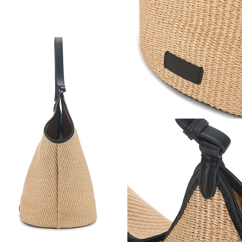 Women's Straw Woven Summer Fashion French Minority Handbags