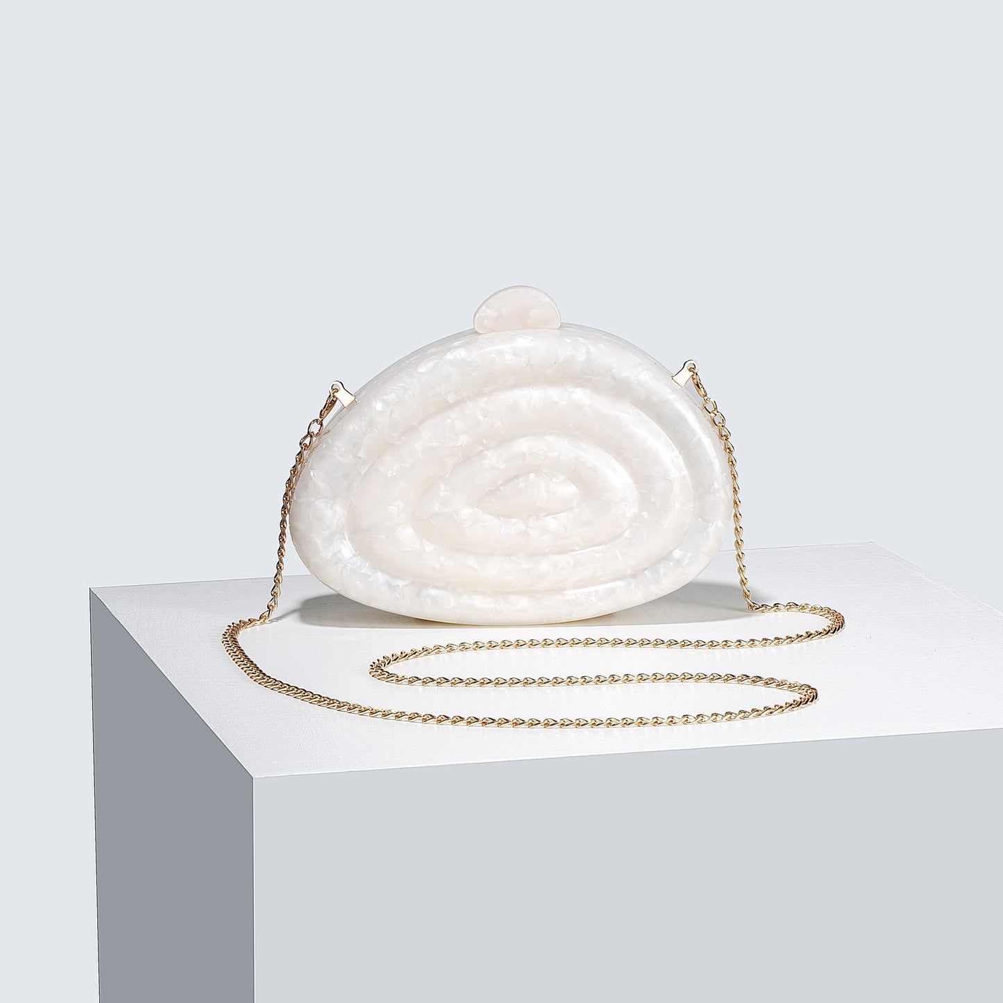 Women's Shell Press Acrylic One Wedding Banquet Evening Bags