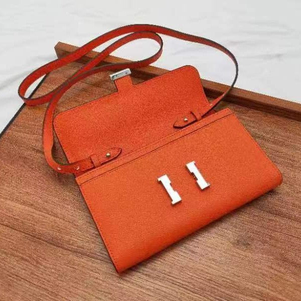 Women's Large Capacity Leather Fashion Palm Print Ladies Wallets