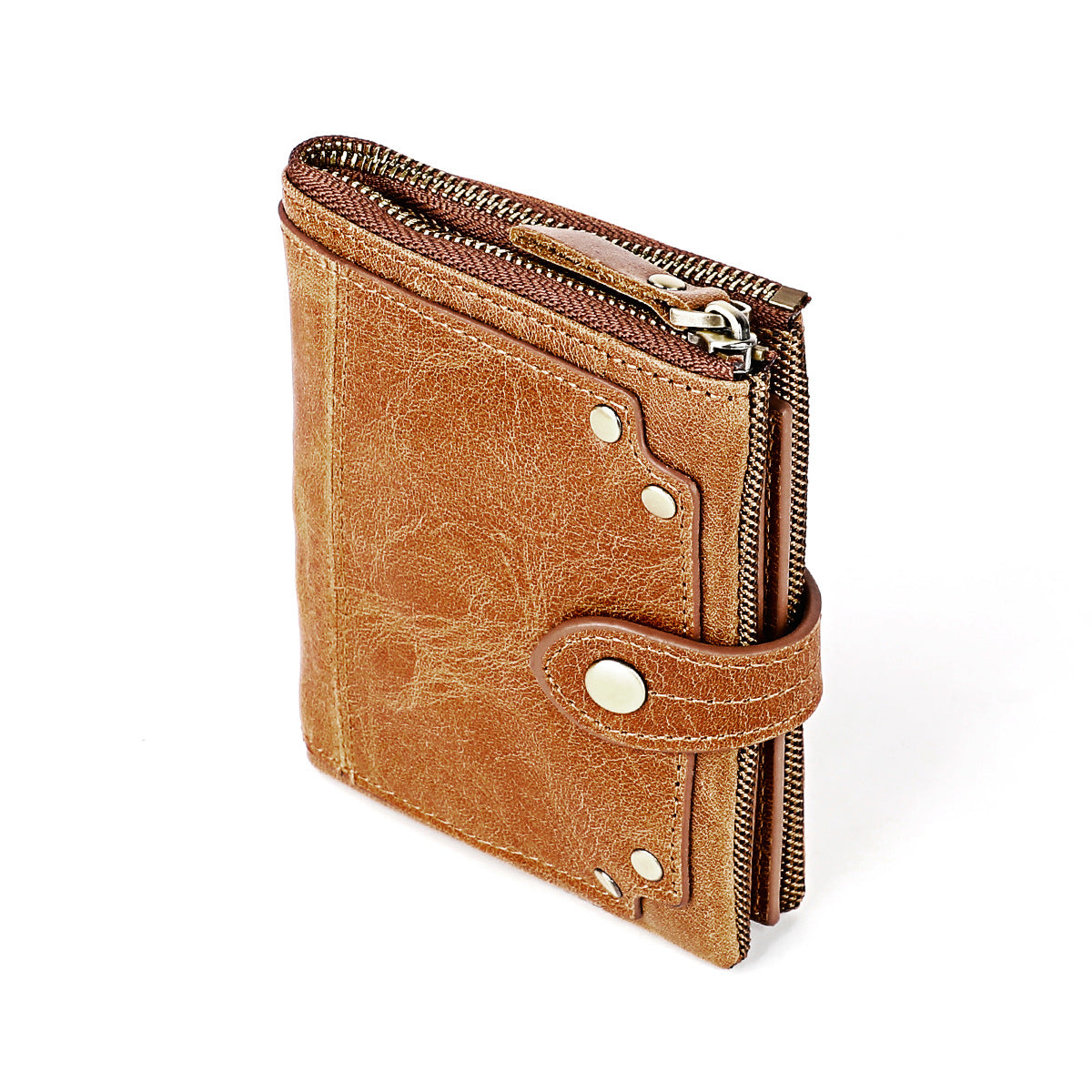 Men's Classic Vintage Cowhide Genuine Leather Men's Wallets