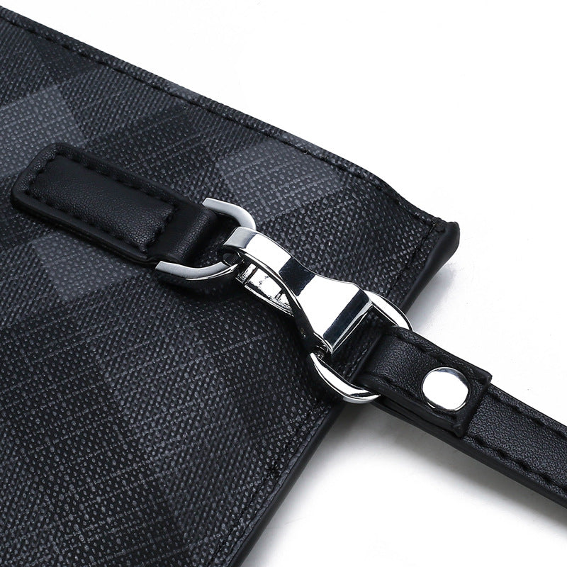 Men's Clutch Wrist Carrying Envelope Mobile Long Phone Bags
