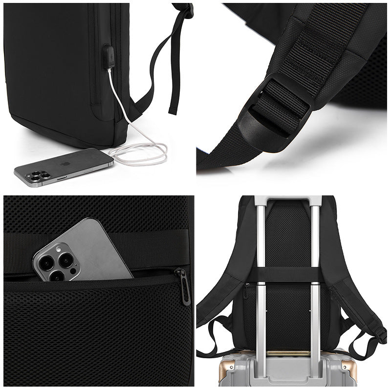 Men's Large Capacity Computer Leisure Simple Business Backpacks