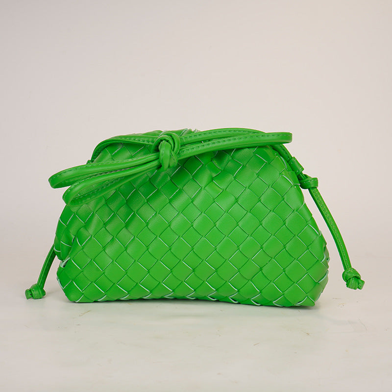 Women's Woven Cloud Korean Fashion Dumpling Underarm Crossbody Bags
