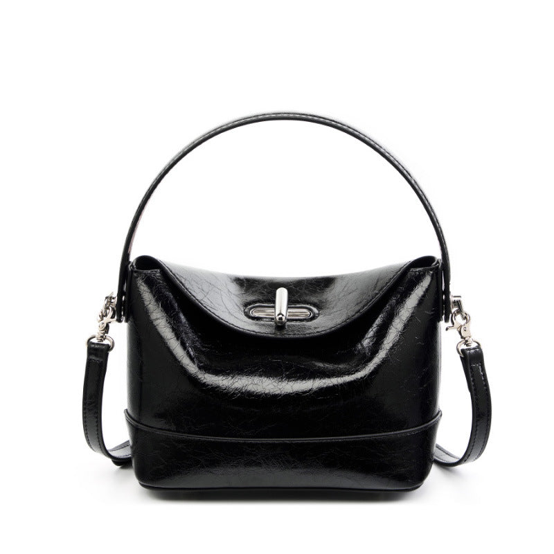 Women's Layer Cowhide Portable Spring Light Luxury Crossbody Bags