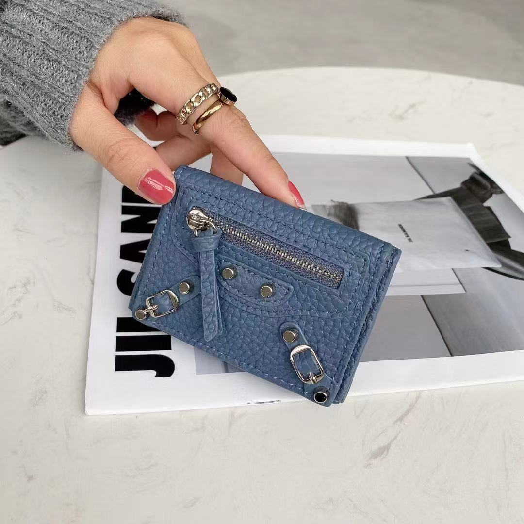 Women's Short Thin Soft Leather Korean Trendy Handbags