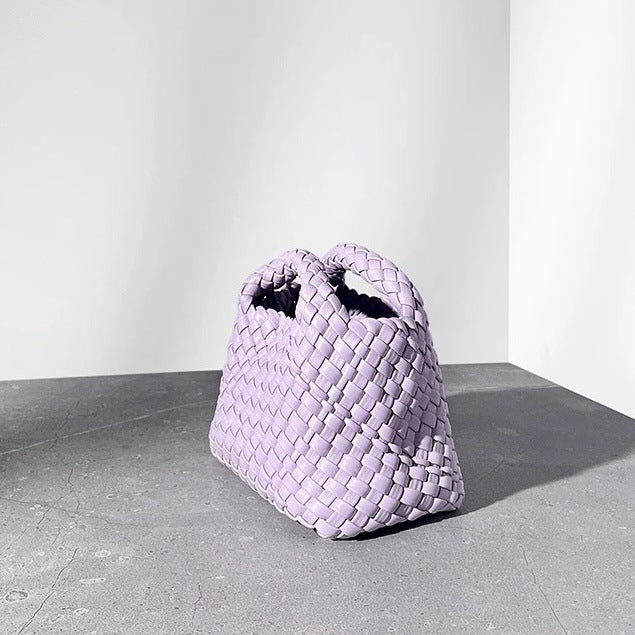 Casual Women's Pretty Hand-woven Vegetable Basket Shoulder Bags