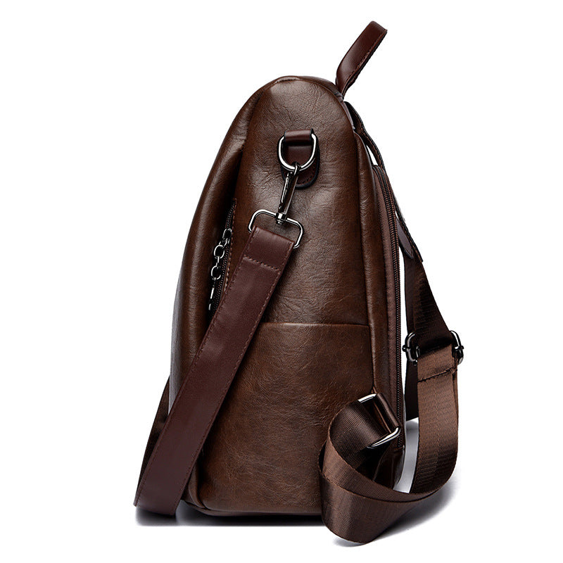 Women's Vintage Genuine Leather Soft Large Capacity Bags