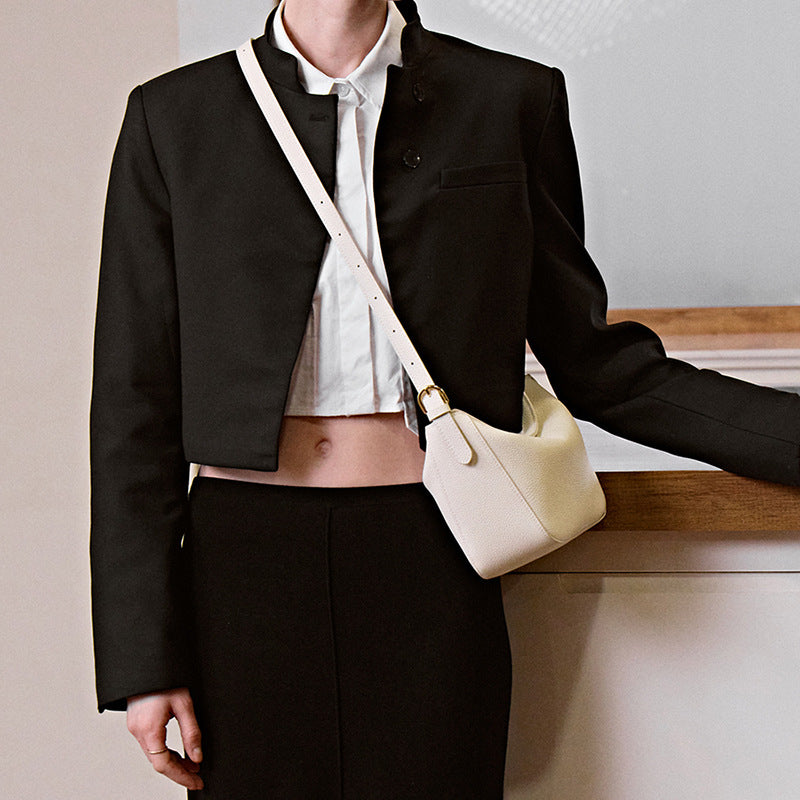 Women's Soft Fashion First Layer Leather Genuine Shoulder Bags