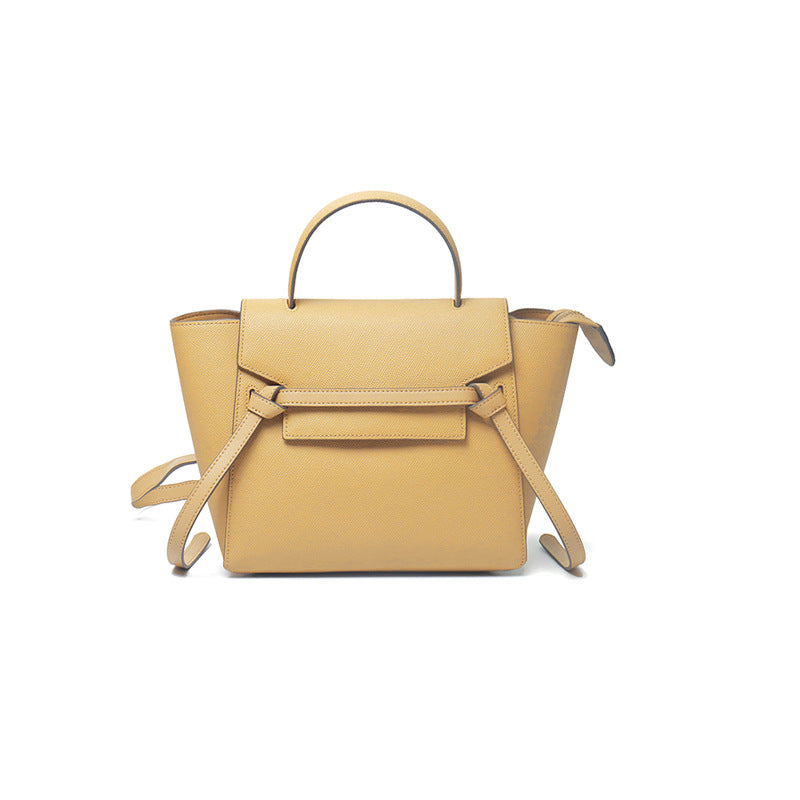 Women's Xi Palm Print Catfish Cowhide Wings Handbags