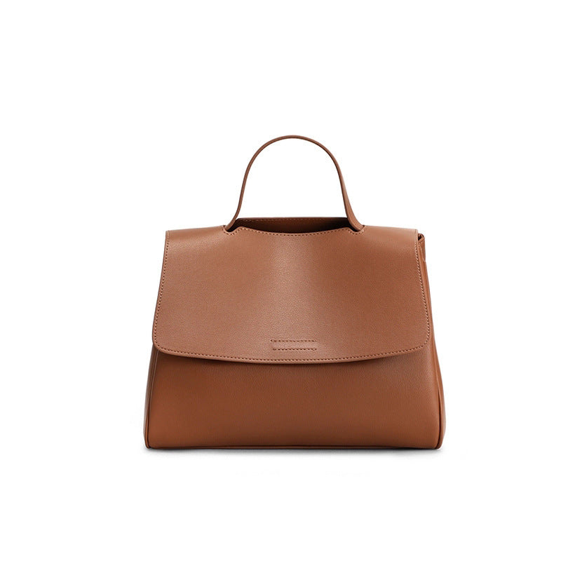 Women's High-grade Portable Cowhide Simple Fashion Large Shoulder Bags