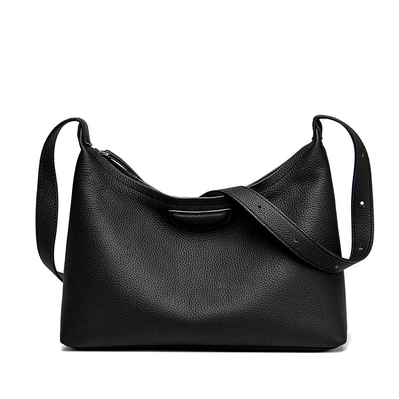 Women's Large Capacity Totes First Layer Cowhide Crossbody Bags