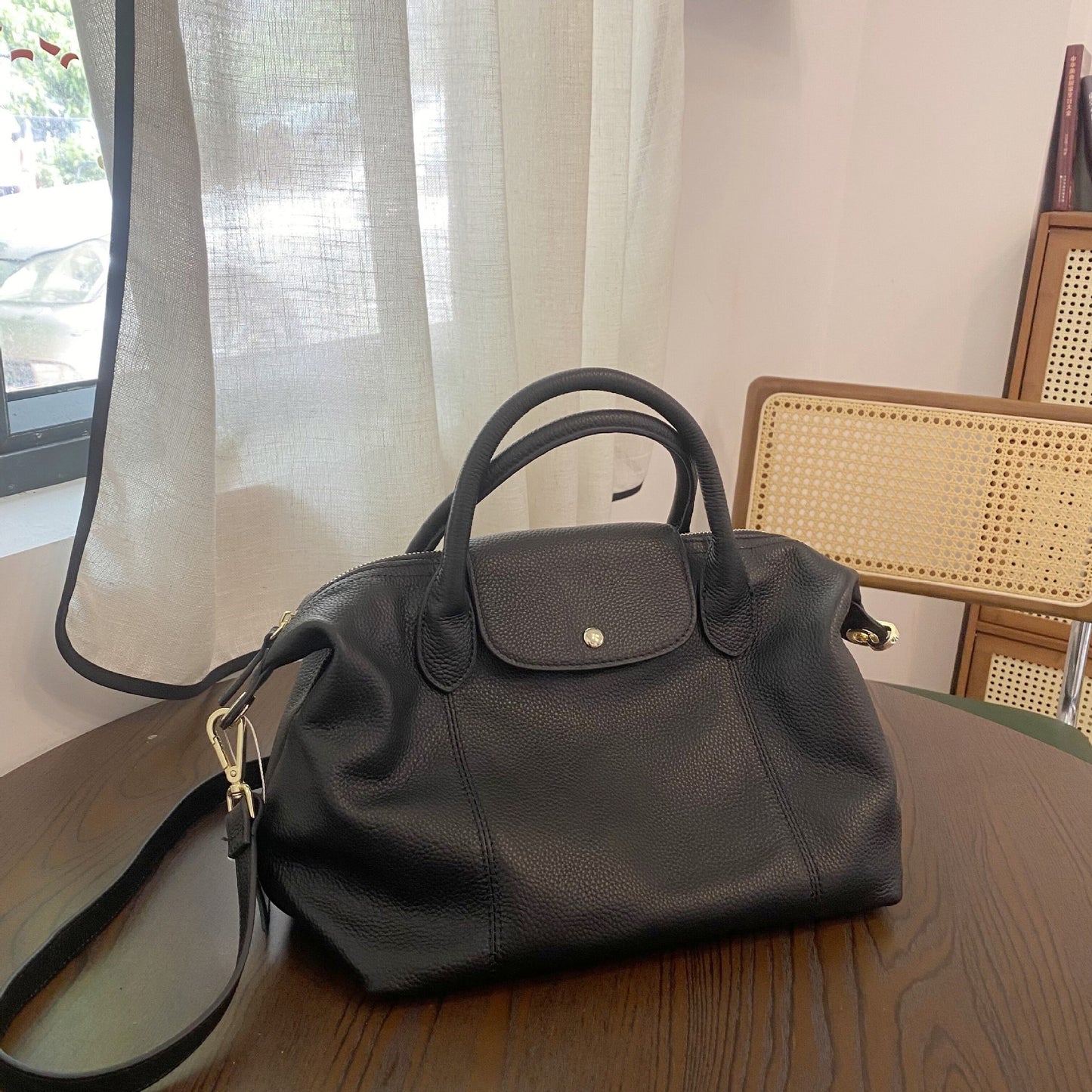 Women's Commuter Portable Simplicity Dumpling Classic Top Handbags