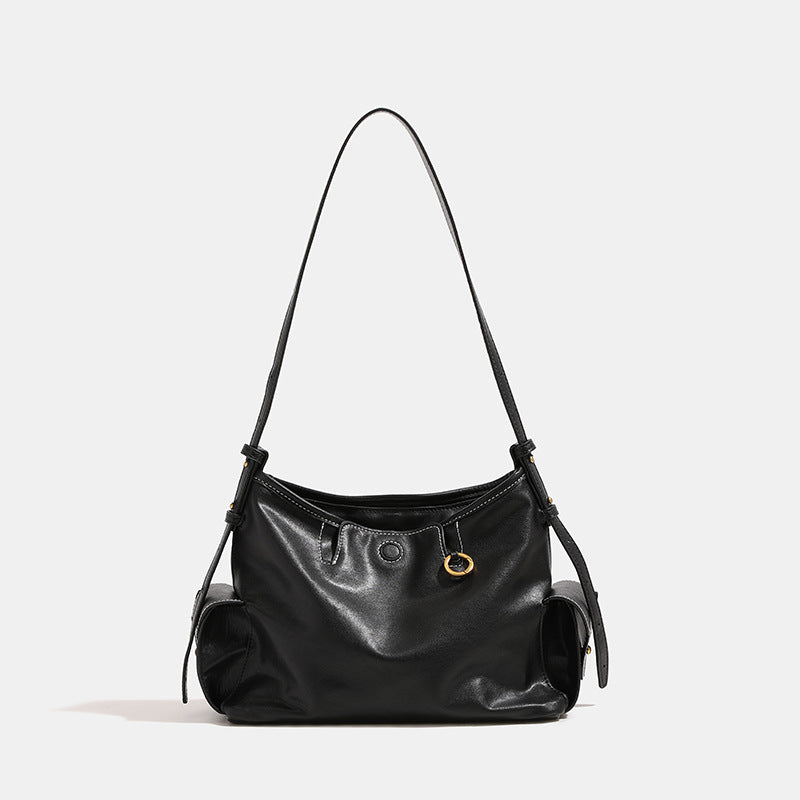 Underarm Tracking Series Genuine Leather Feel Armpit Bags