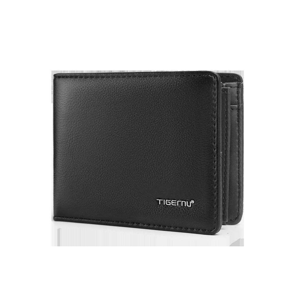 Men's Multiple Slots Short Design Large Capacity Men's Wallets