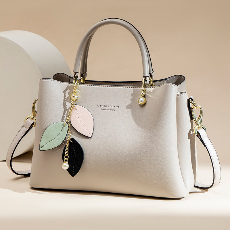 Women's Mother Large Capacity Leather Portable Handbags