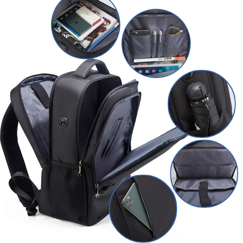 Men's Large Capacity Oxford Cloth Gift Commuter Backpacks